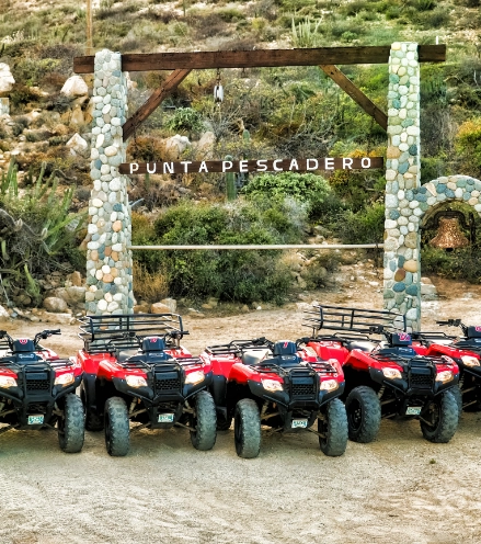 Paseo en ATV en Punta Pescadero Paradise