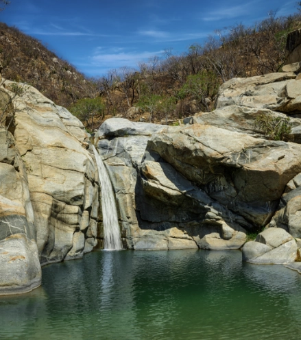 Visita a Cascadas en Punta Pescadero Paradise